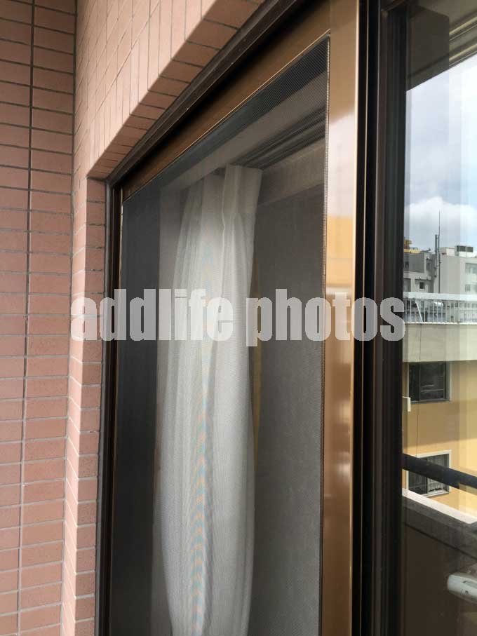 不二プリーツ交換専用持出し網戸
